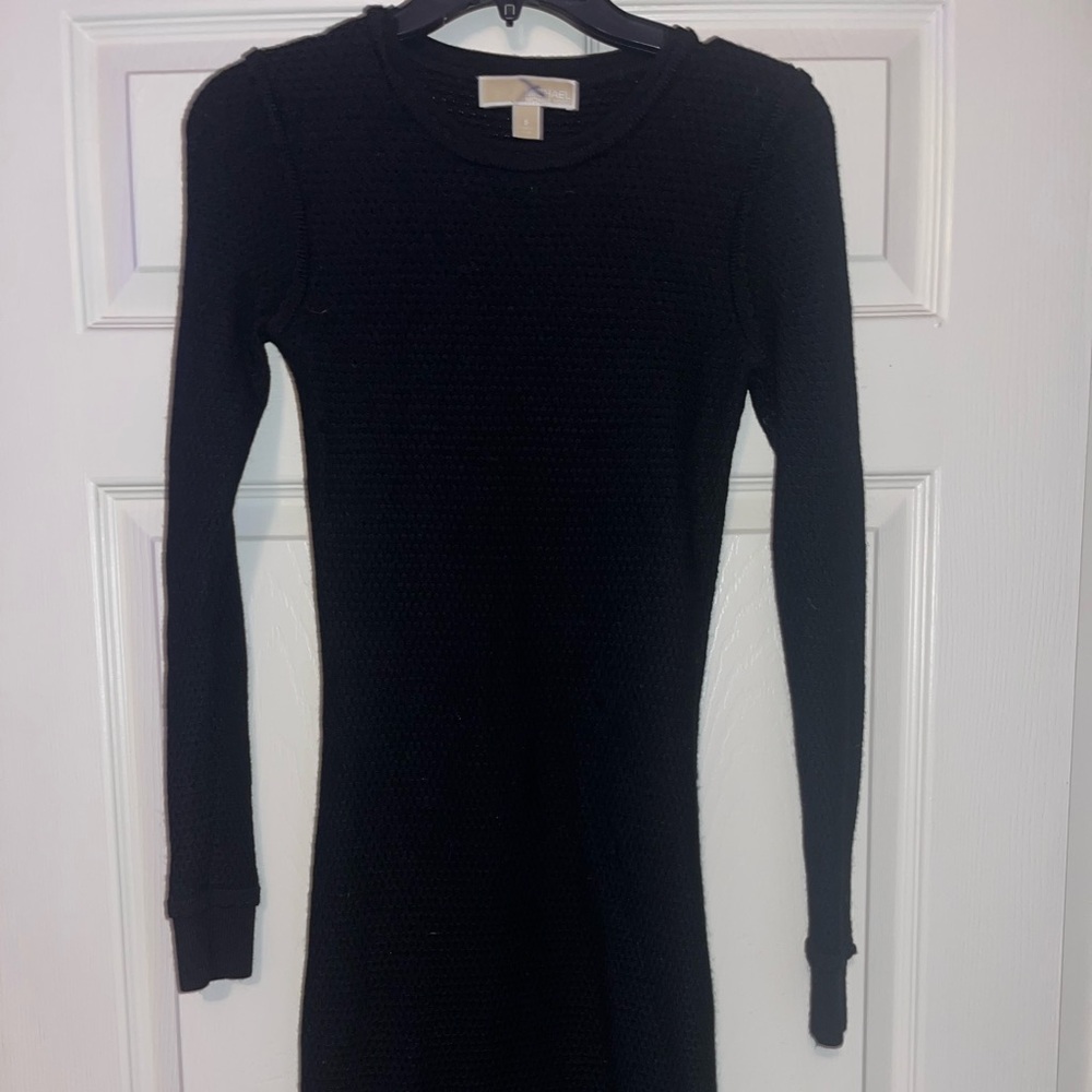 MICHAEL Michael Kors Black Long Sleeve Dress